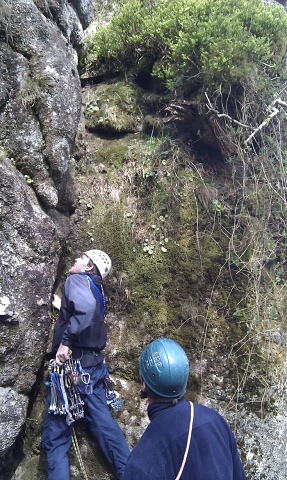 Dave sets off with minimal gear