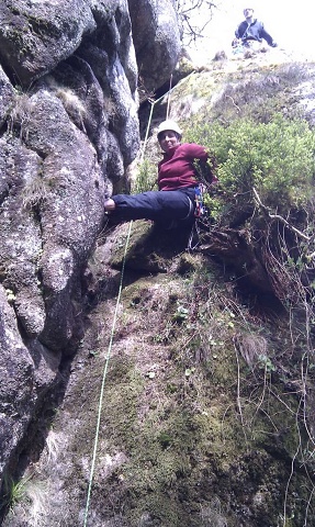 Sharon preferring moss to rock