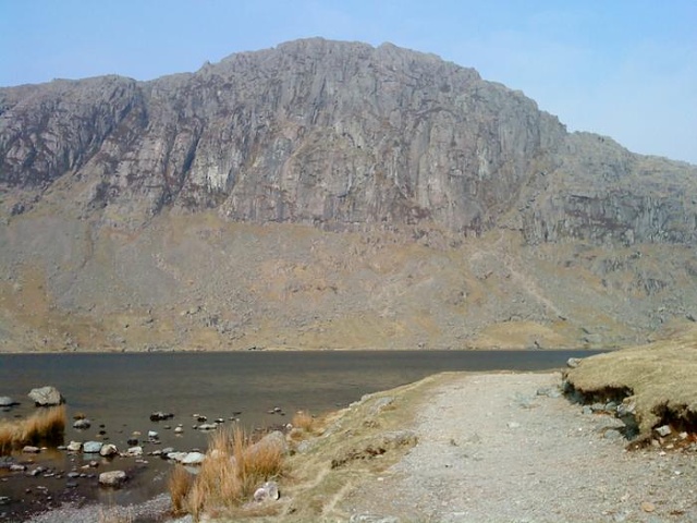 Stickle Tarn with Pavey Ark behind