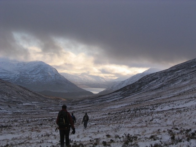 Light fades as we head home