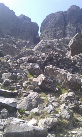 The approach to Devil's Kitchen