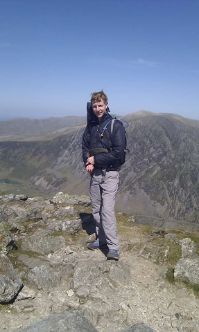 Me on summit of Y Garn