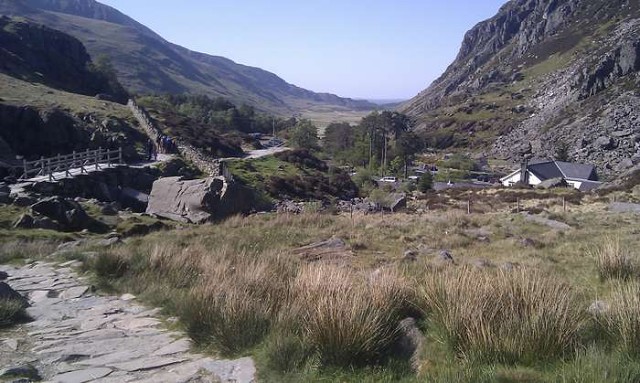 The return to Ogwen Cottage